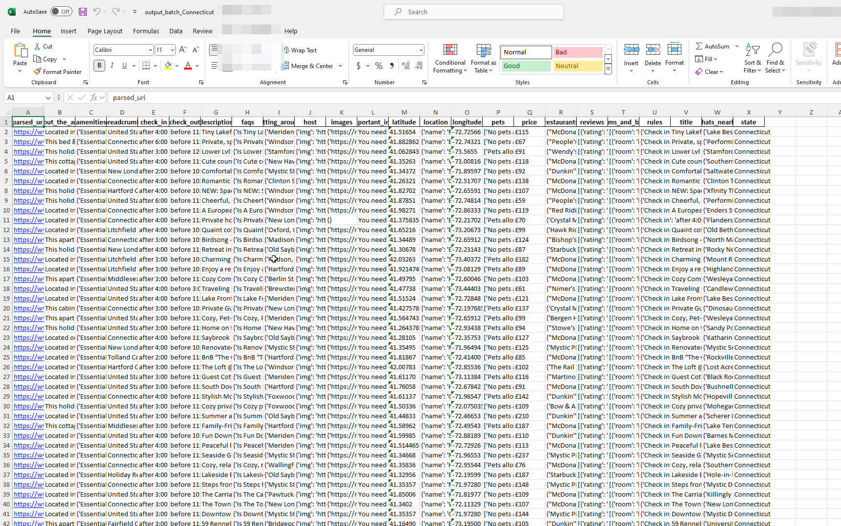 Output Sample